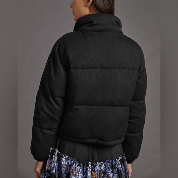 Bagatelle NYC Zip-Up Puffer Jacket Black Small NWT - Picture 2 of 6